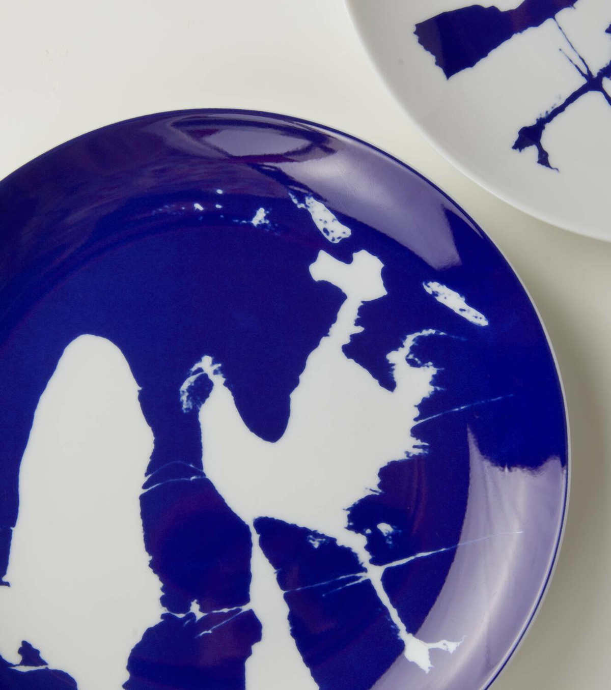 Cassina x Ginori 1735 Neige set of 2 dessert plates