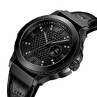 JBW Saxon 48 Quartz Diamond Black Dial Mens Watch J6373D