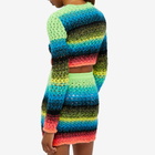 AGR Women's Lace Mohair Top in Multi