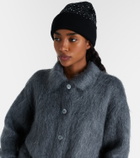 Gucci GG crystal-embellished wool beanie