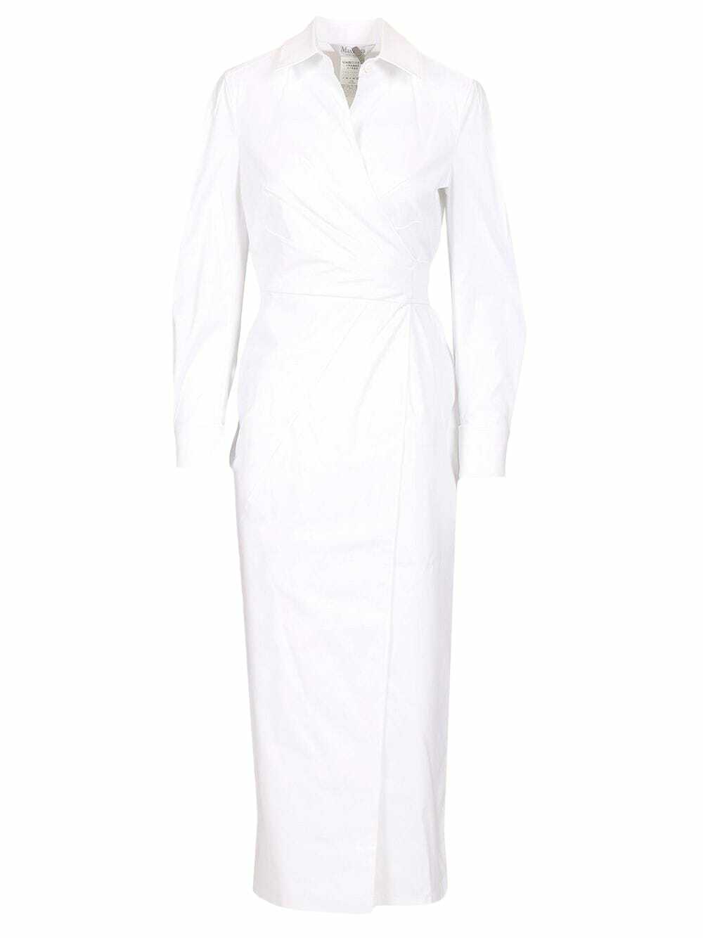 Max Mara Vneck Fringed Dress Max Mara