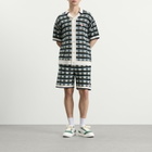 Casablanca Men's Mosaic Check Shirt in Green
