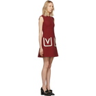 Valentino Red Double Pocket A-Line Dress