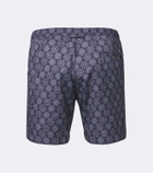 Orlebar Brown Bulldog printed swim trunks