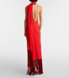 Acne Studios Dassy asymmetric maxi dress