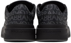 Dolce & Gabbana Black New Roma Sneakers