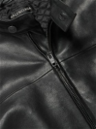 Balenciaga - Leather Jacket - Black