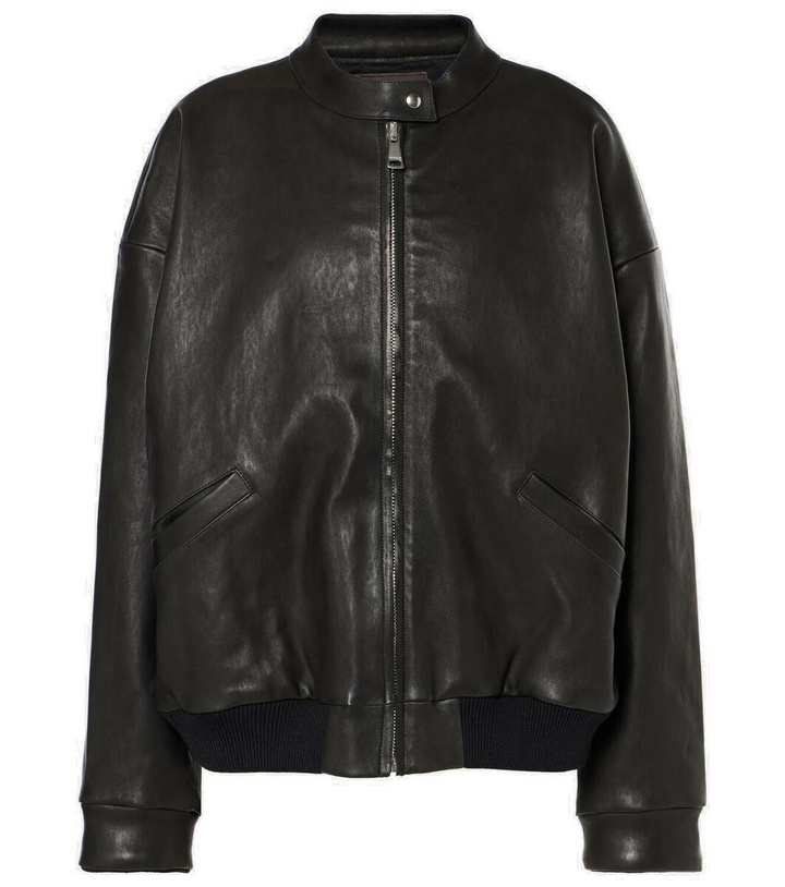 Photo: Stouls Will leather bomber jacket