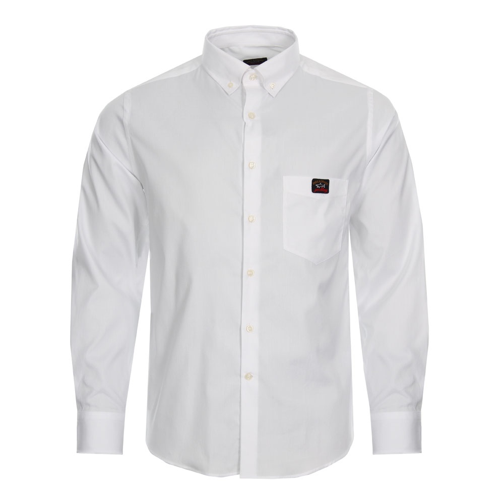 Button Down Shirt - White