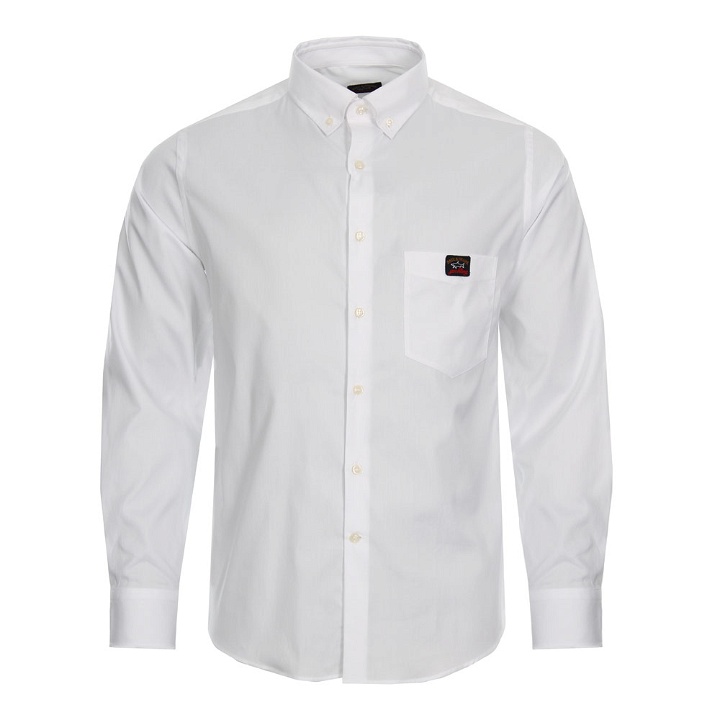 Photo: Button Down Shirt - White