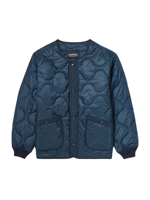 Photo: FrizmWORKS - Field Quilted Shell Jacket - Blue