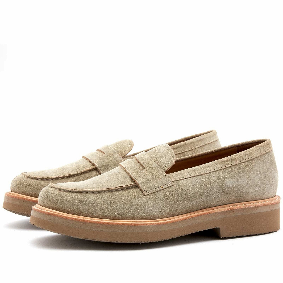 Photo: Grenson Men's Peter Loafer in Sand Suede
