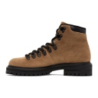 Common Projects Brown Suede Hiking Boots