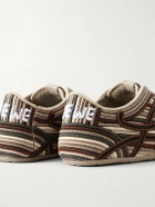 LOEWE - Paula's Ibiza Yago Embroidered Canvas Sneakers - Brown