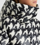 Perfect Moment Cortina houndstooth ski jacket