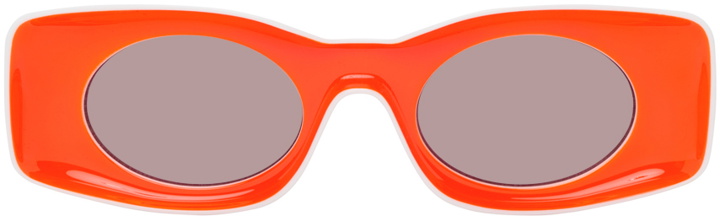 Photo: Loewe Orange Paula's Ibiza Square Sunglasses