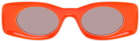 Loewe Orange Paula's Ibiza Square Sunglasses