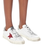 Golden Goose - May leather sneakers