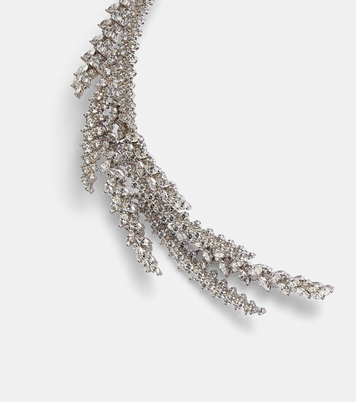 Yeprem Y-Couture 18kt white gold choker with diamonds