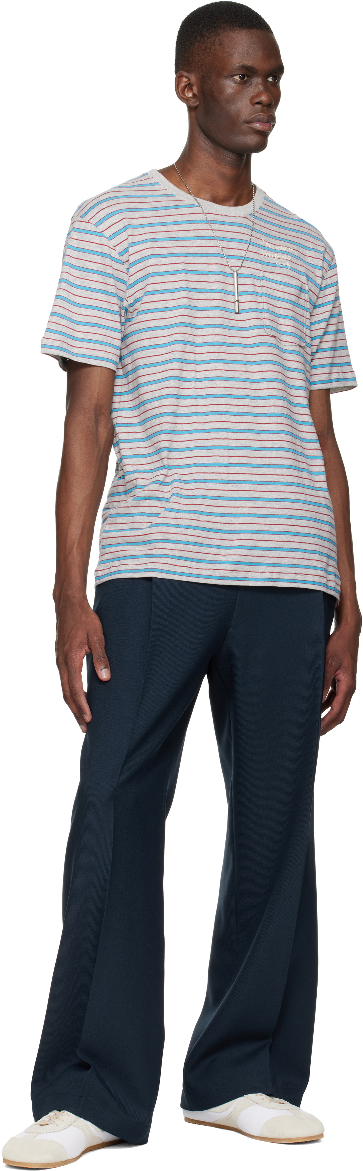 Stockholm (Surfboard) Club Navy Relaxed Fit Trousers