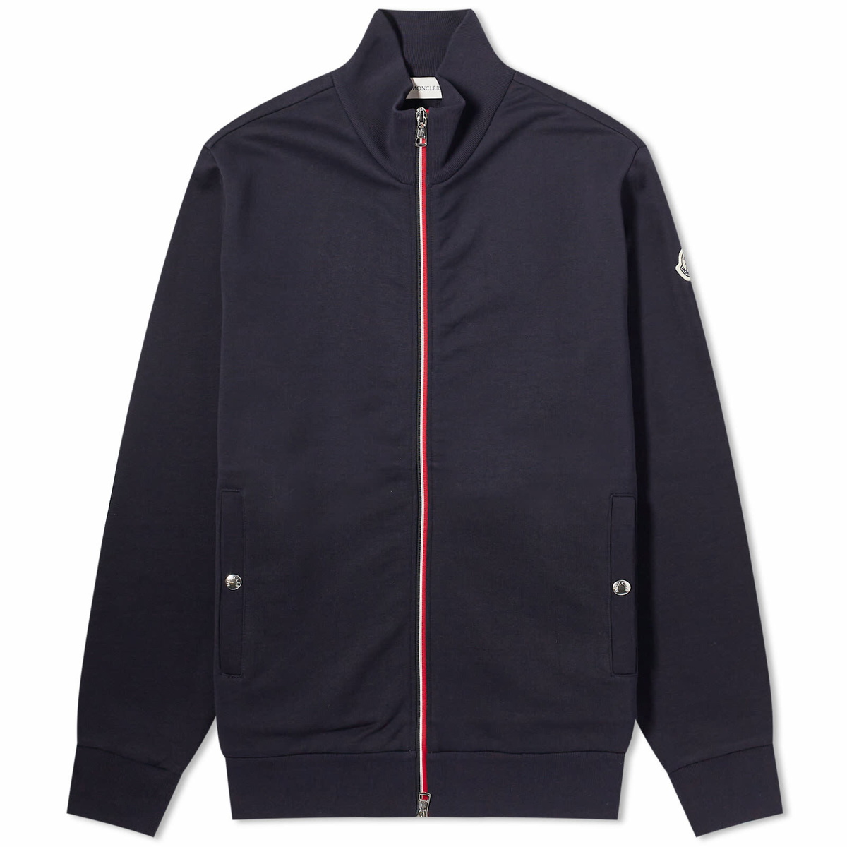 Moncler - Panelled Cotton and Quilted Shell Down Zip-Up Cardigan - Black  Moncler