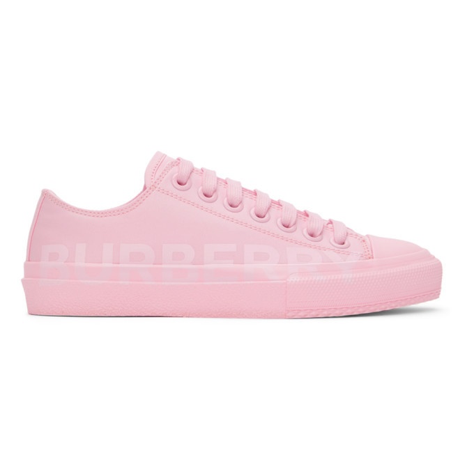 Photo: Burberry Pink Larkhall Sneakers