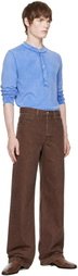 colbo Brown Big Pocket Jeans