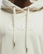 ØLÅF RETRO APPLIQUE LOGO HOODIE White Womens Hoody