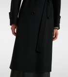 'S Max Mara Double-breasted virgin wool coat
