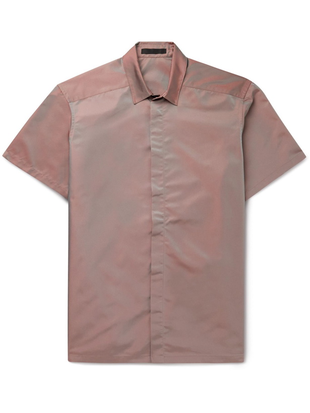 Photo: Fear of God - Oversized Iridescent Twill Shirt - Pink
