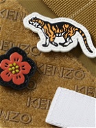 KENZO - Appliquéd Webbing-Trimmed Nylon-Canvas Messenger Bag