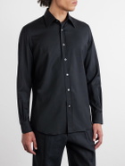 Thom Sweeney - Wool Shirt - Black