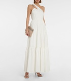 Brunello Cucinelli - Embellished one-shoulder maxi dress