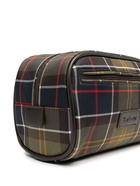 BARBOUR - Vanity Case With Tartan Pattern