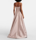 Costarellos Mavia embellished bustier gown
