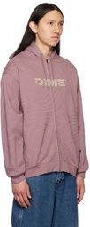 Dime Purple Speedy Zip Hoodie