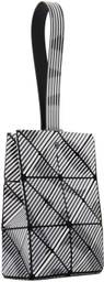 BAO BAO ISSEY MIYAKE Black & White Beam Pouch