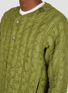 Quilted Jacket in Olive