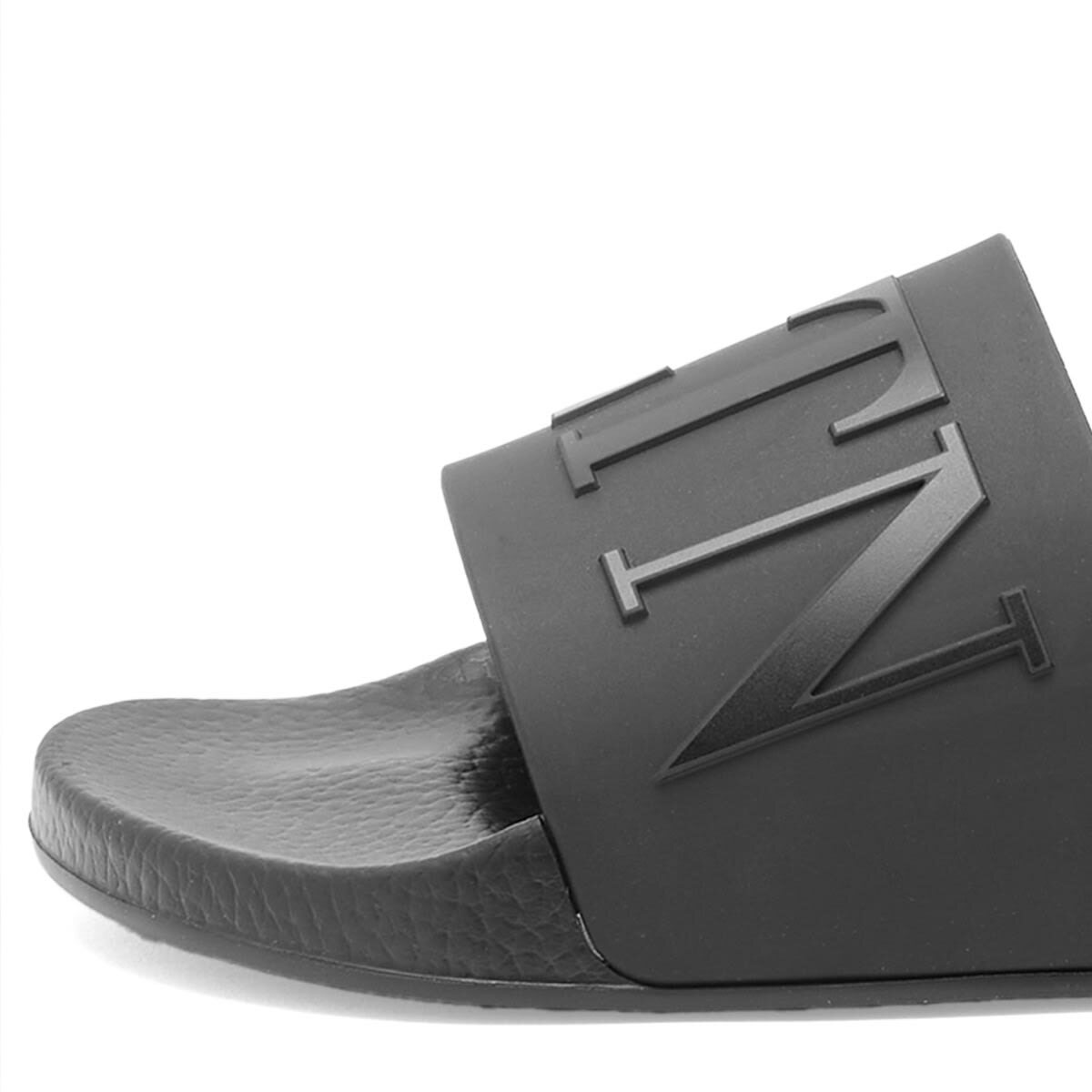 Valentino Men's VLTN Pool Slide in Black