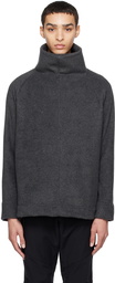 CCP Gray Paneled Turtleneck