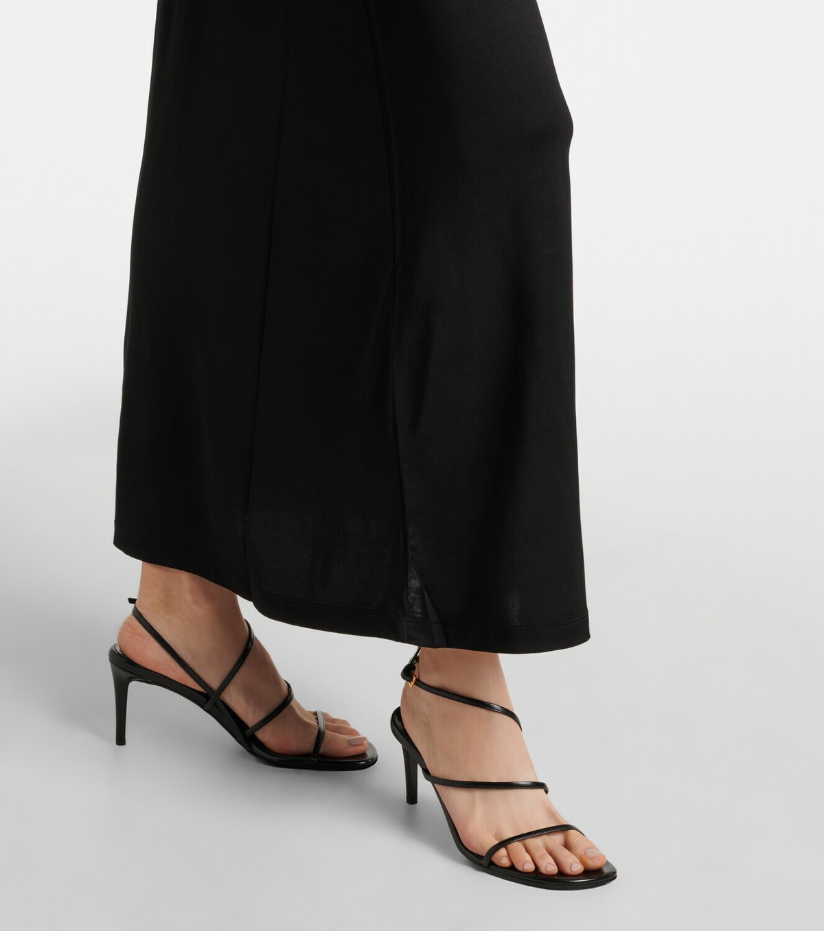 Aya Muse Freya draped maxi skirt