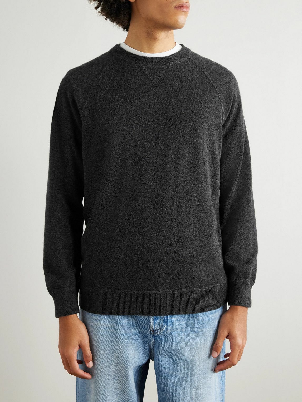 Ghiaia Cashmere - Cashmere Sweater - Gray