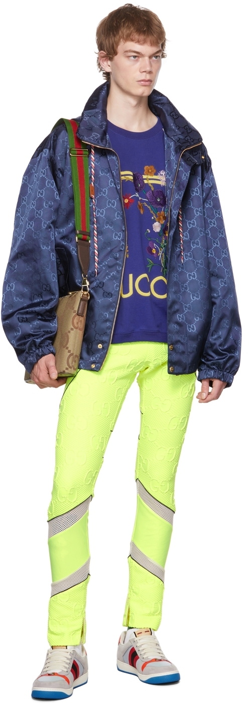 Gucci Navy GG Jacket