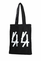 44 Label Group Tote In Black Cotton