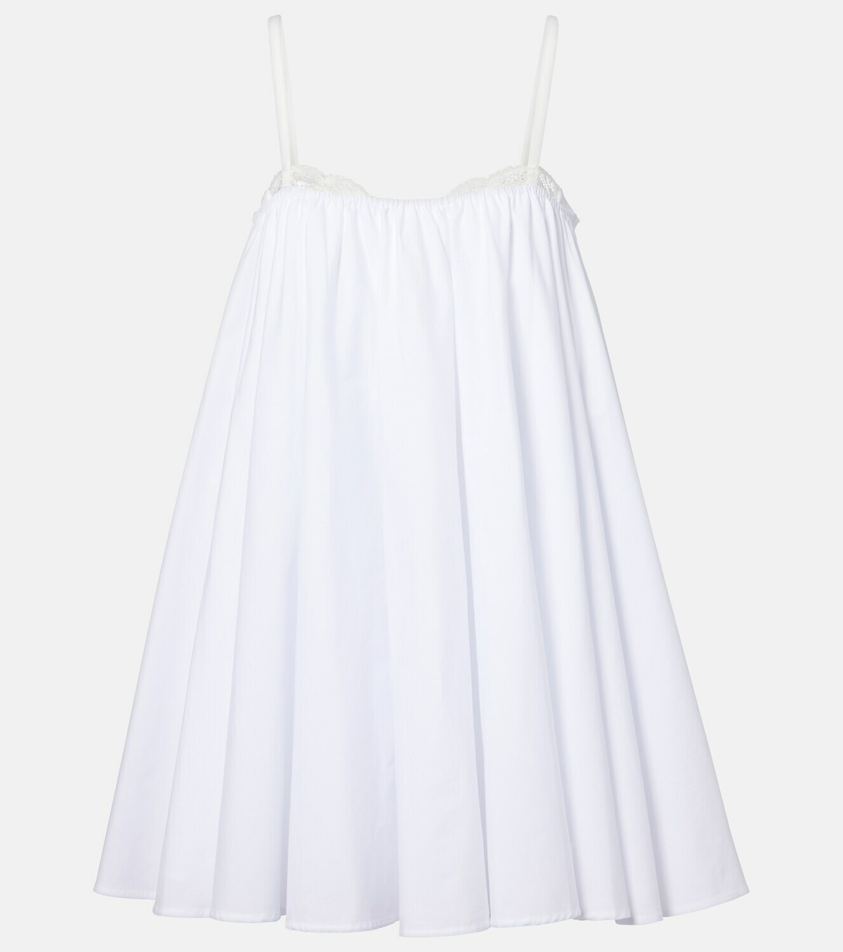 Staud Cecily cotton minidress