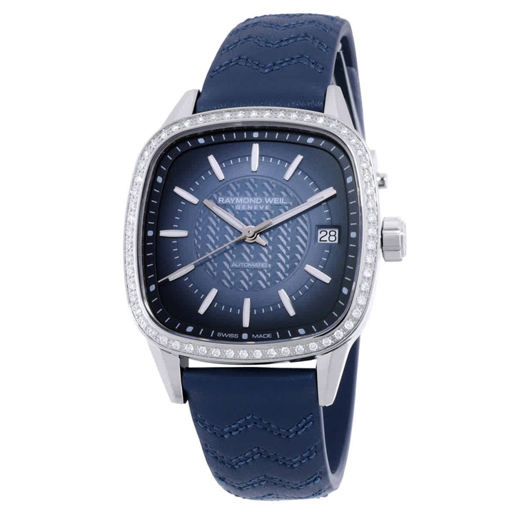 Photo: Raymond Weil Freelancer Automatic Diamond Ladies Watch 2490-SCS-50051