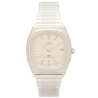 Timex Automatic 1983 E-line Reissue 34mm Watch in Silver 