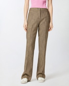 Pinko Flared Suit Trousers Brown   Tec