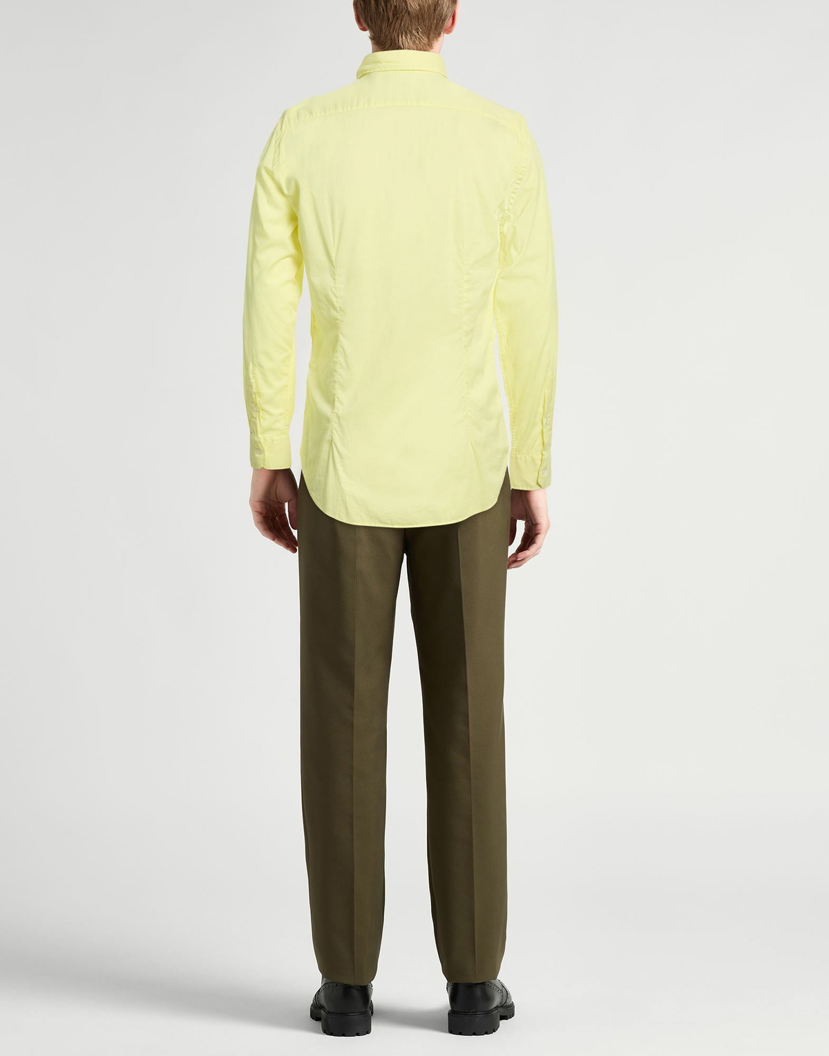 Fedeli Mens Shirt in Yellow