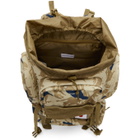 Gosha Rubchinskiy Beige Medium Camo Backpack